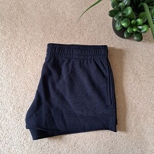 New! Garage Shorts Soft Terry Low Rise 90's Shorts Blue Size Large Cotton